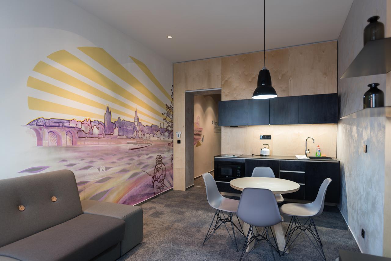 Visitinn Apartments & Hostel Prag Dış mekan fotoğraf