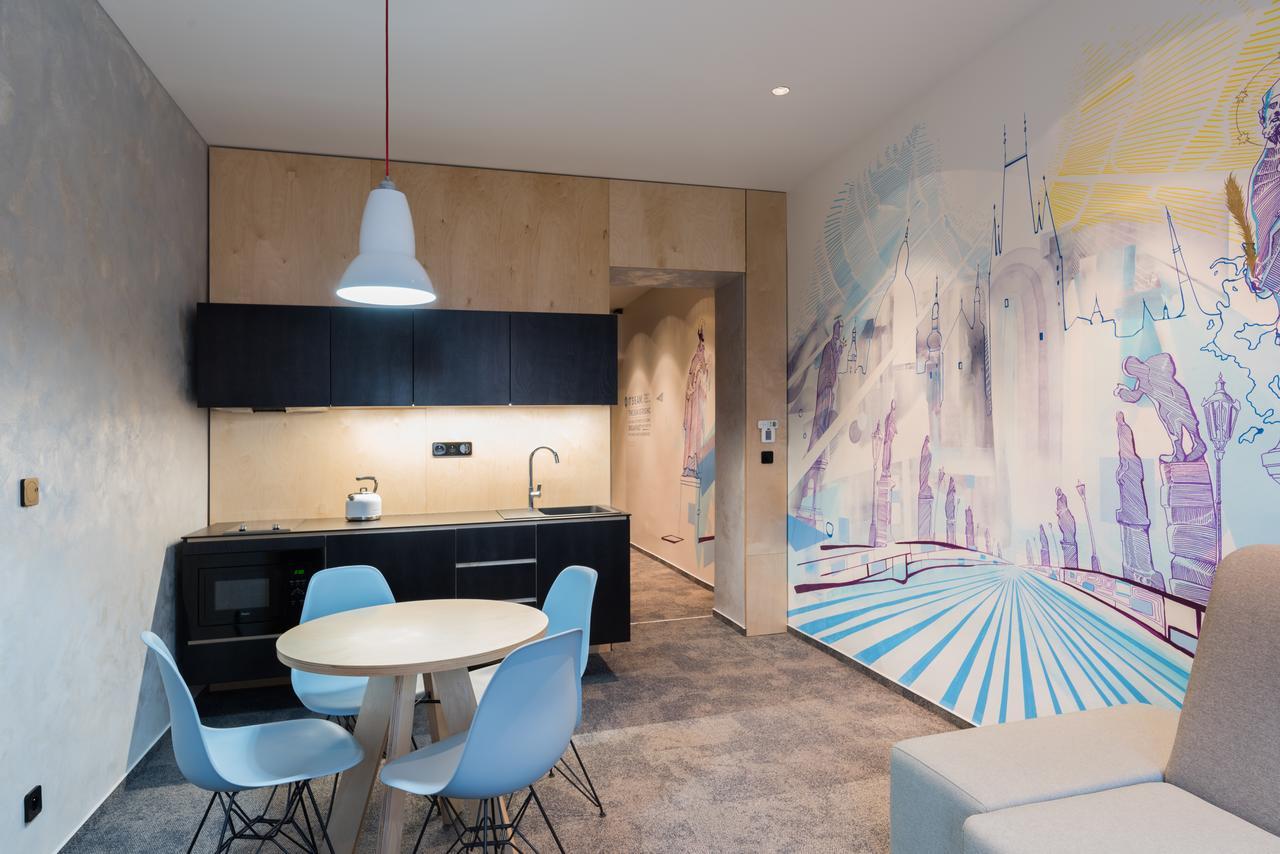 Visitinn Apartments & Hostel Prag Dış mekan fotoğraf